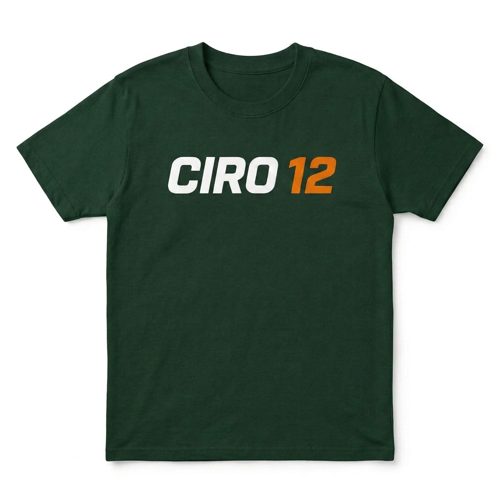Camiseta Ciro 12 Verde - foto 2