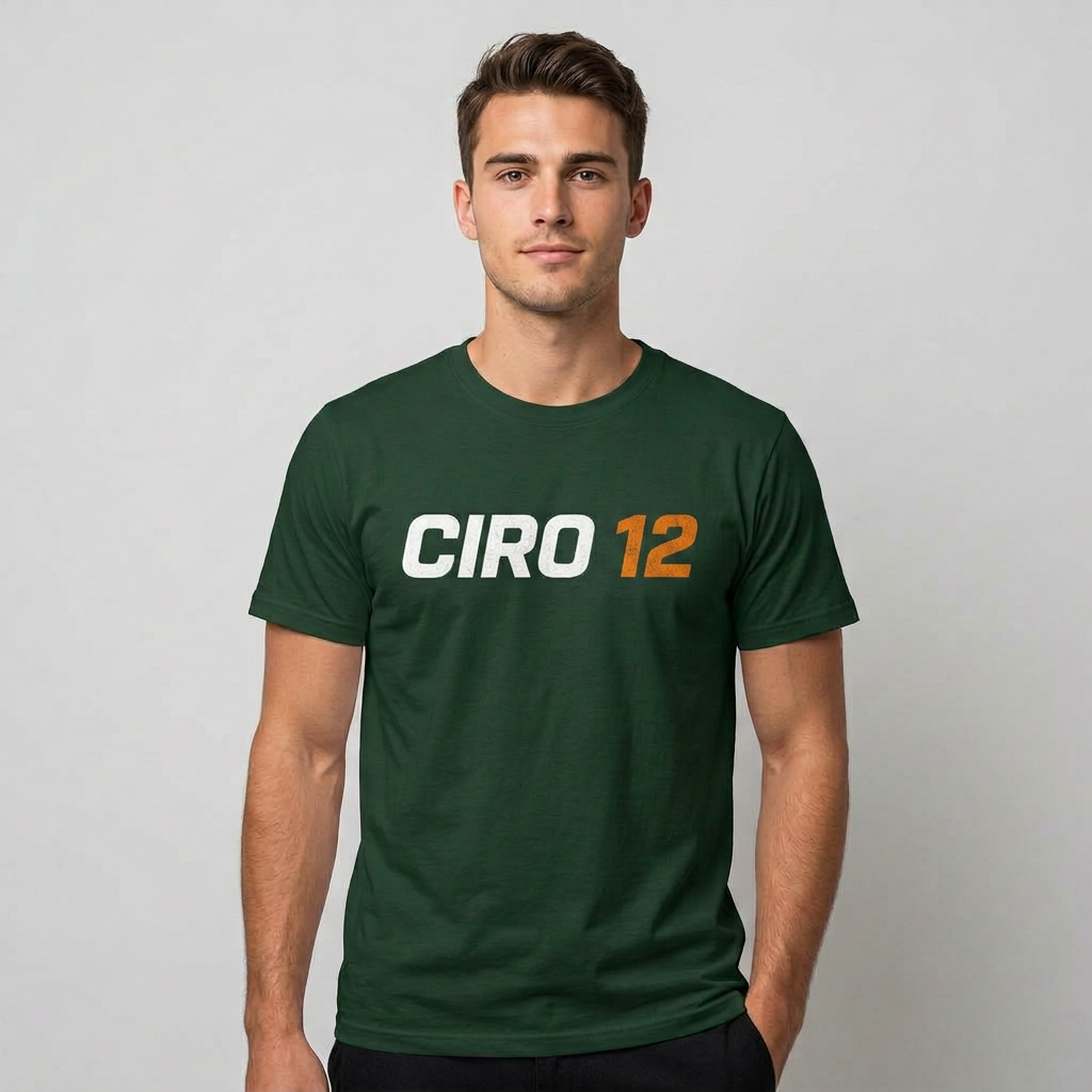 Camiseta Ciro 12 Verde - foto 3