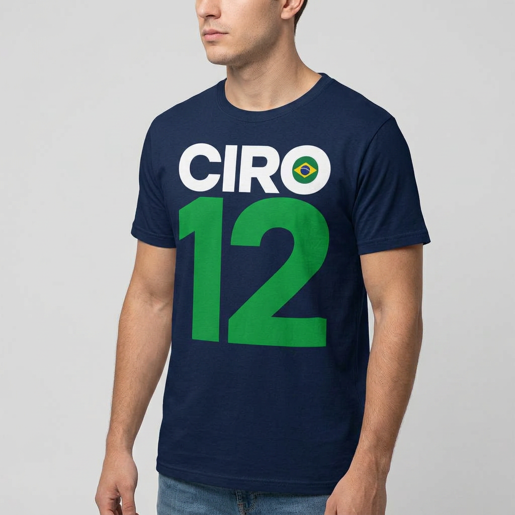 Camiseta Ciro 12 Marinho Azul marinho - foto 2