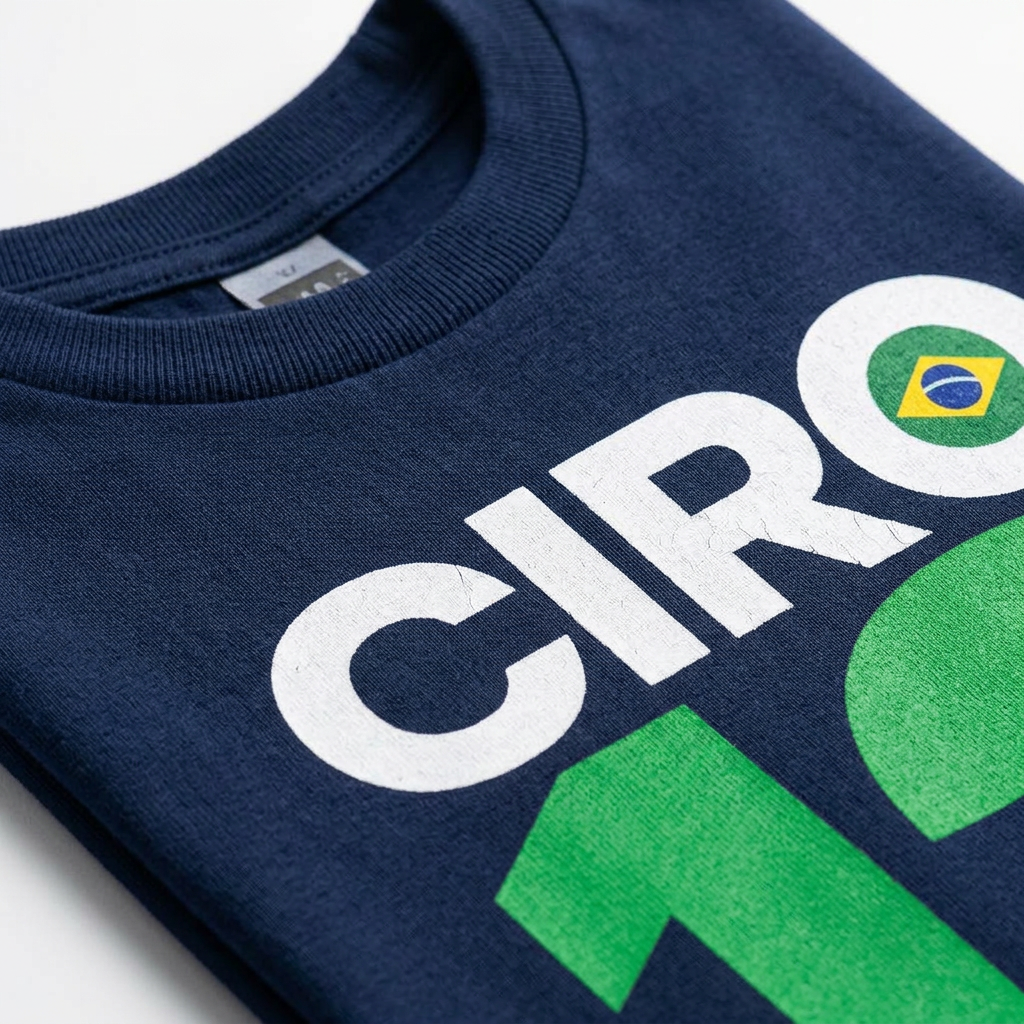 Camiseta Ciro 12 Marinho Azul marinho - foto 3