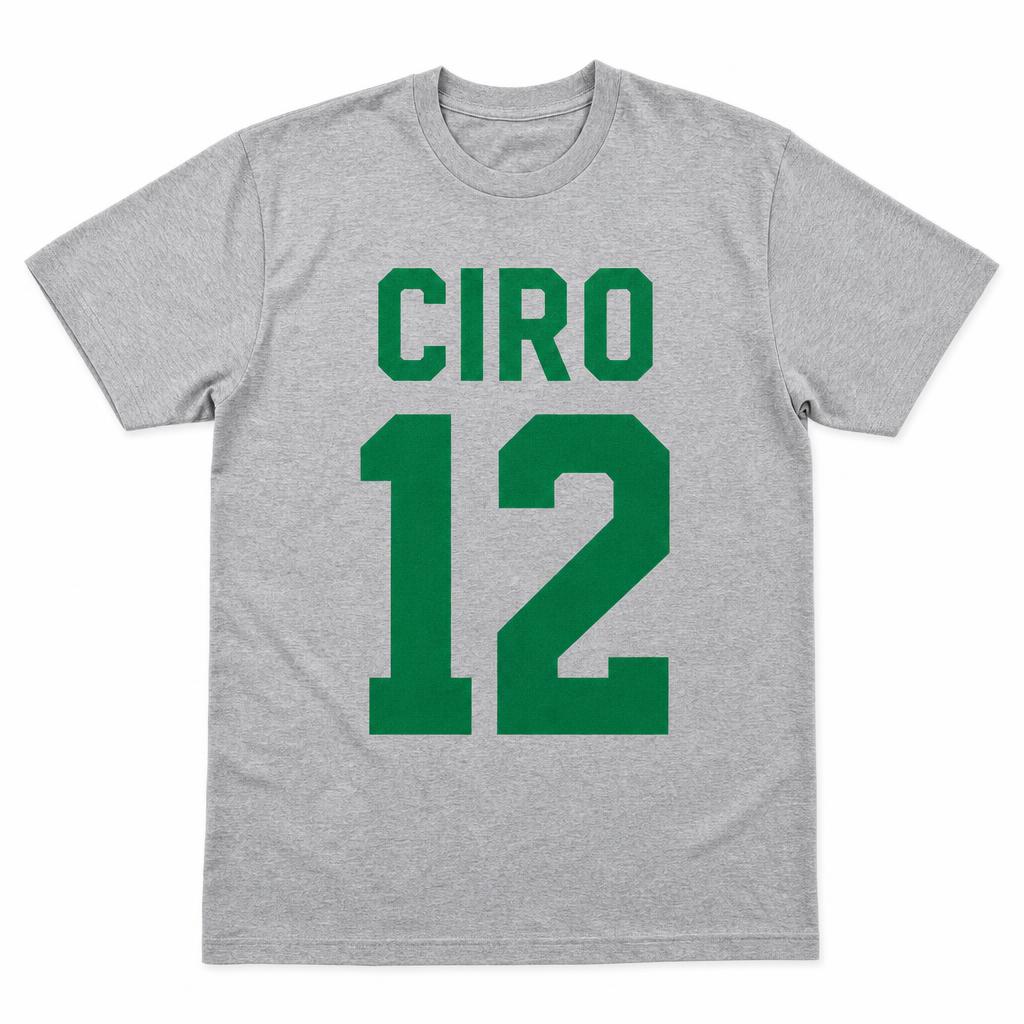 Camiseta Ciro Gomes 26 Cinza mescla