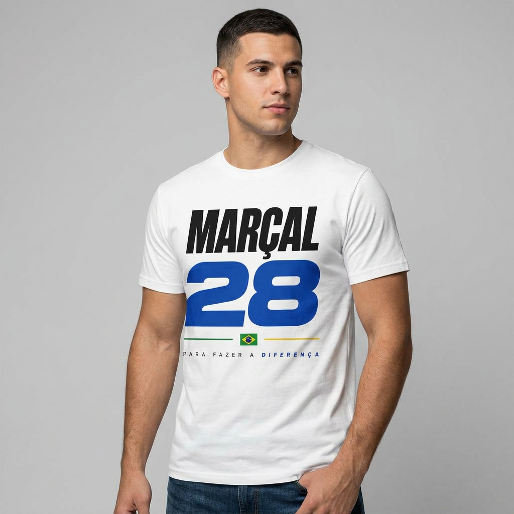 Camiseta Pablo Marçal 28 Branca Branca - foto 2