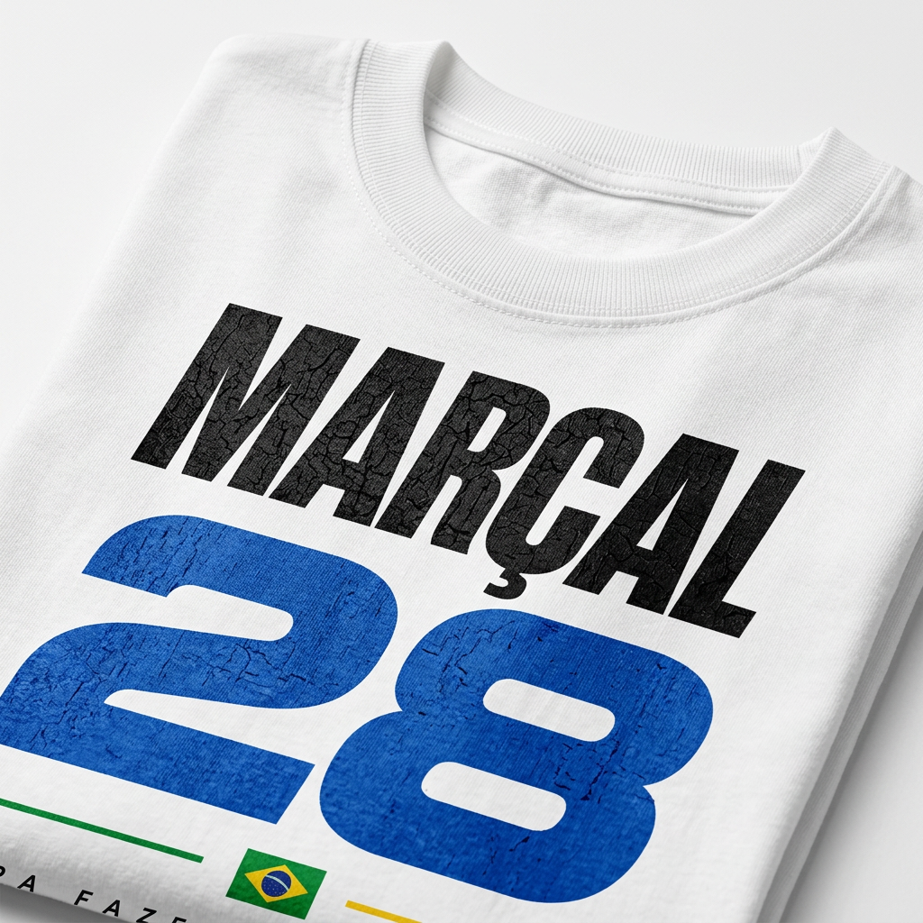 Camiseta Pablo Marçal 28 Branca Branca - foto 3