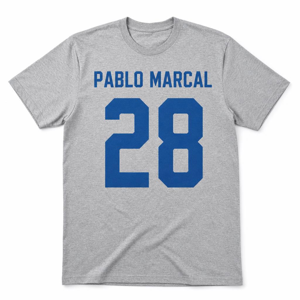 Camiseta Pablo Marçal 26 Cinza mescla