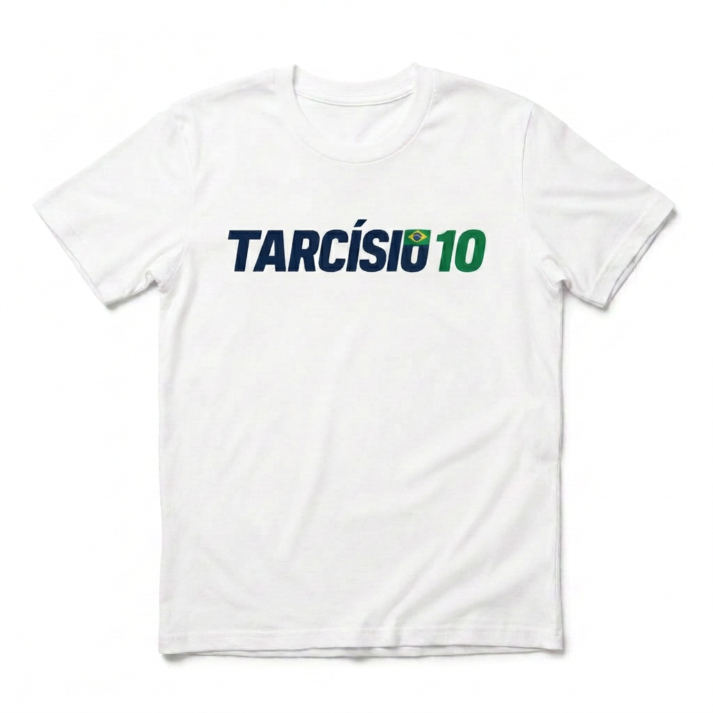 Camiseta Tarcísio 10 Branca - foto 2