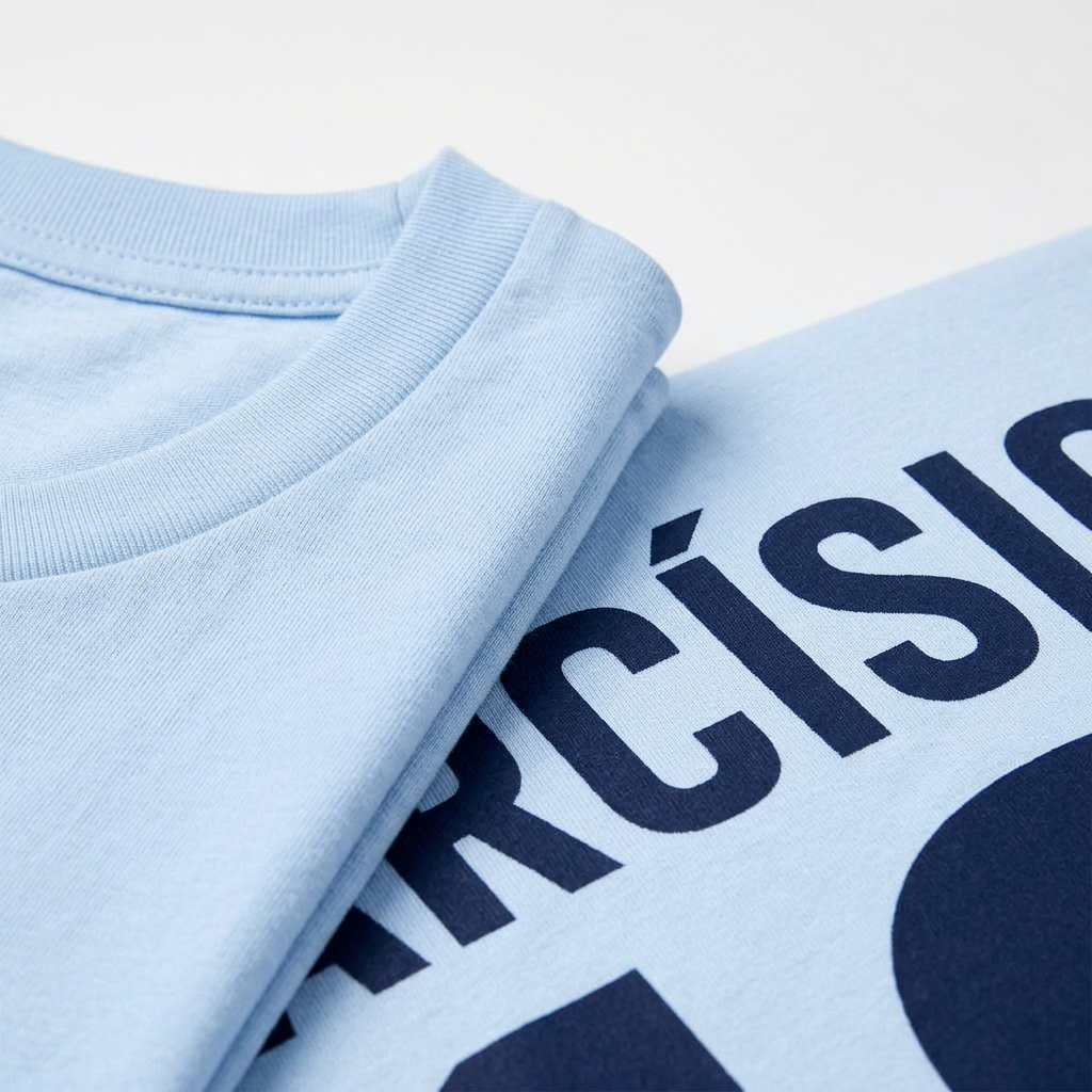 Camiseta Tarcísio 10 Azul Claro Azul claro - foto 3
