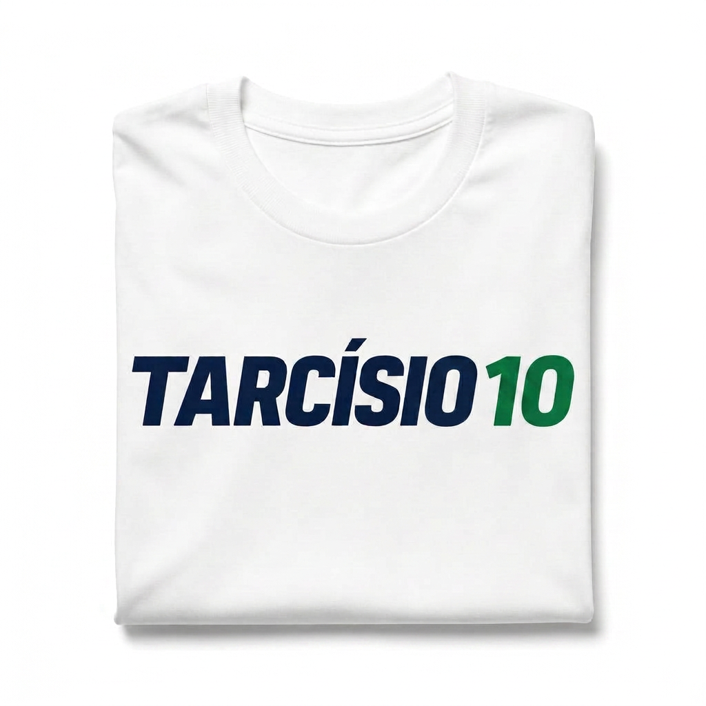 Camiseta Tarcísio de Freitas 26 Branca